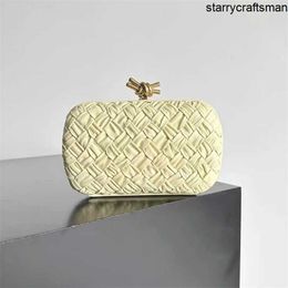 Minaudiere Clutch Bags Designer BottegavVeneta Bags New Classic Sheepskin Woven Underarm Bag Women's Handbag Banquet Evening Dress Handbag HBH6