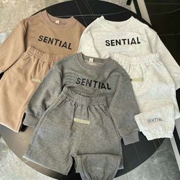 Toddler Clothing Sets Boy Sports Outfits Boys Casual Long Sleeve Tops Pants Spring Autumn Baby Designer Clothes Kids Tracksuits Suit Baby Clothes2023 88