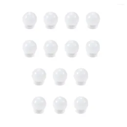 Wall Lamp 14 Pcs Vanity Mirror Light Bulb Bulbs LED Makeup Make-up Supply Plastic Front