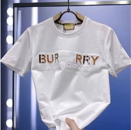 Fashion Men's Designer T-shirt Casual Men's Women's T-shirt Letters 3D Stereoscopic printed short sleeve best-selling luxury men's hip hop clothing Asian size S-5XL