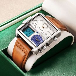 Brand Korean Square New Concept Watch for Men, Handsome, High Appearance, Fashionable, Simple, and Dominant Women's Style