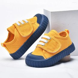 First Walkers Spring Canvas Toddler Shoes For Baby Lightweight Breathable Boys Girls Step Footwear Anti-slippery Autumn Sneakers