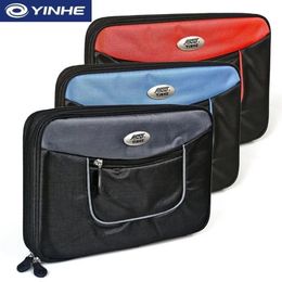 Table Tennis Sets yinhe table tennis racket case bag single double layer suqare bag for table tennis blade 231207
