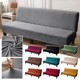 Chair Covers Armless Sofa Bed Stretch Folding Seat Slipcover Modern Futon Living Room Elastic Couch Protector