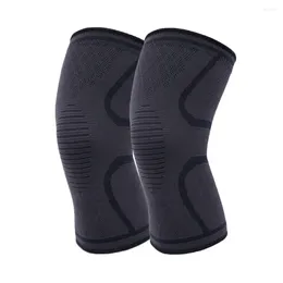 Racing Jackets One Piece Elastic Knee Pad Patella Protector Brace Cycling Basketball Running Compression Sleeve Sports Kneepads