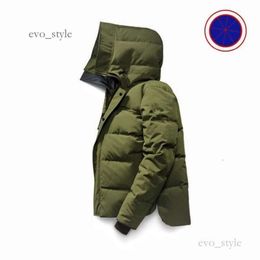 Luxury Designer Canadian Mens Down Parkas Jackets Winter Hoodied Outdoor Canada Down Jacket Couple Green Goose Coat M1023 157