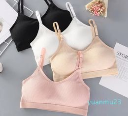 Yoga Outfit Women's Sports Bra Top Fitness Cotton Knitting Thread Running Gym Women