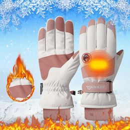 Cycling Gloves Men And Women Winter Skiing Hands Warm Wind Proof