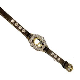 Women Designer Clover Bracelet Mens Leather Classic Jewelry Casual G Unisex Bracelets Fashion Womens Pendant Gift 2206233D