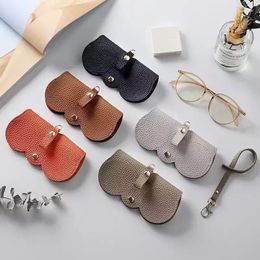 Storage Bags 1 Pc Women Glasses Case Leather Soft Bag Fashion Portable Sunglasses Box Accessories Eyeglasses