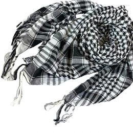 Scarves Arab Desert Scarf Men Women Neckerchief Multifunctional Head Unisex Shemagh Versatile Outdoor Shawl Daily Wear