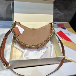 Mira Designer Shoulder bag coa crescent bags women Hobo underarm half moon handbag tote crossbody wallet lady messenger dhgate Sacoche