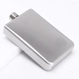 Hip Flasks Outdoor Portable 304 Food Grade Stainless Steel Flask 9oz Petaca Alcohol Wine Bottle Whiskey Pot