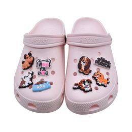 Shoe Parts Accessories Funny Cartoon Charms For Clog Sandals Unisex Decoration Cute Jig Party Gift Rainbow Star Drop Delivery Ot68F