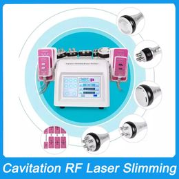 Multifunctional 6 In 1 Body Shape RF Vacuum 40K Cavitation Slimming Machine Lipolaser Fat Burning Weight Reduction Cellulite Removal Skin Tighten Sculpting Lift