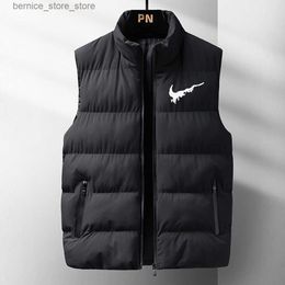 Men's Vests mens vest waistcoat men designer Women Winter Down Vests Bodywarmer waistcoats Mans Jacket puffer Outdoor Warm sleeveless tech Parka Outwear Q231208