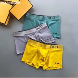 Underpants Designer Mens Underwears Boxer Ice Silk Short Underwear Summer Ultra Thin Section 2023 Popular Loose Shorts Head Slit LOL 2D688