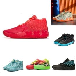 Lamelo Shoes Ball Lamelo Shoes Mb01 Lo Mens Basketball Shoe 1of1 Queen and Rock Ridge Red Buzz Galaxy Unc Iridescent Dreams Trainers s