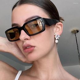 Sunglasses DYTYMJ Square Women High Quality Vintage Small Frame Eyewear Glasses Retro Punk Gafas De Sol Mujer