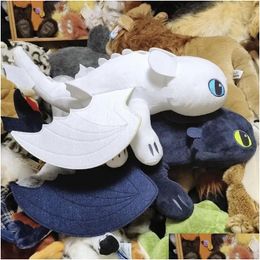 Plush Pillows Cushions Cushion/Decorative Pillow Flying Dragon Toothless Toy Stuffed Doll Throw Decorative Cartoon Figure Gift For Dh2Mh