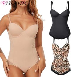 Invisible Shaper Bra Sexy Bodysuit Corset Backless Women S Belts And Models Waist Trainer Clear Strap Padded Push Up Shapewear