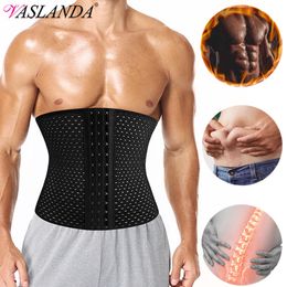 Fas Men Slimming Body Shaper Waist Trainer Girdle Belt Tummy Control Fiess Compression Shapewear Trimmer Cincher For Abdomen
