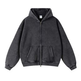 Kanyess Hoodie Designer Moda Homem Moletons Street FOG Plush Hoodie Angustiado Solto Cardigan Jaqueta Trendy INS Masculino e Feminino Top