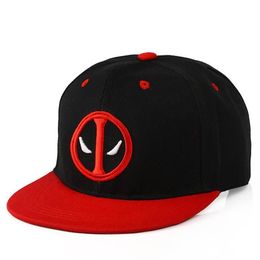 Ball Caps Anime Embroidery Hip Hop Snapback Hat Cotton Casual Flat Baseball Cap For Men Women320P