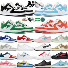 Designer Casual Shoes Men Women Sneakers Low Black Triple White Royal Blue Orange Red Green Pink Beige Suede Light Grey ABC Camo Mens Womens Outdoor Fashion Trainers