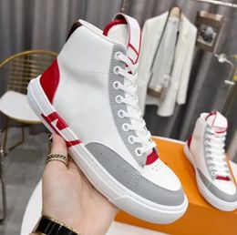 Charlie Sneaker Boot Designer Men Women Casual Shoes luxury Leather blazer Rivoli printing trainers Genuine High Top Sneakers Shoes Size 35-45