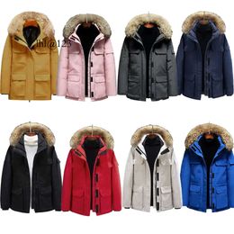 Mens Jacket Designer Down Canadian Goose Winter Ladies Pie Overcome Windproof Coat Fa D Wholesale 2 Pieces 10% Dicount