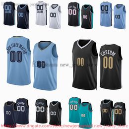 Custom 2023-24 Printed Basketball 12 Ja Morant Jersey 23 Derrick Rose 22 Desmond Bane 8 Ziaire Williams 7 Santi Aldama Jake LaRavia David Roddy Vince Williams Jr. Shorts