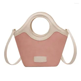 Evening Bags 2023 Contrast Color Style Design Versatile Shoulder Bag Fashion And Korean Handheld Crossbody Women's