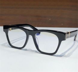 New fashion design square shape cat eye optical glasses 8249 plank frame retro shape simple and generous style high end eyewear with box can do prescription lens