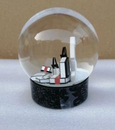 New Christmas Gift Snow Globe Classics Letters Crystal Ball With Gift Box Limited Gift For VIP Customer