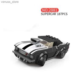 Blocks Speed Champions 2021 Racer Car City Moc Bricks Great Vehicle Set Building Creative DIY Kids Toy Sport Classic Supercar Technique R231208