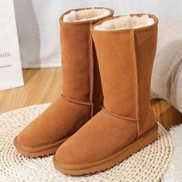 High Quality Women's Classic tall Boots Womens Australia Snow boots Winter leather boot