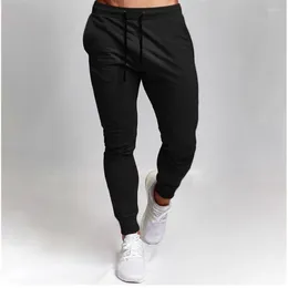 Men's Pants Mens Slim Drawstring Jogger Tapered Athletic Jogging Running Gym Workout Sweatpants Casual Fitness Sports