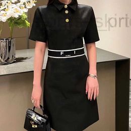 Basic & Casual Dresses Designer Spring Shirt dress Women Dress Fashion 3D Print Short Sleeve Set dresses American Polo Shirts Lady Long 6FGG X134