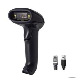 Scanners Wired Usb Laser Barcode Scanner Reader Plug And Play Compatible With Windows Android Linux Systems Drop Delivery Computers Ne Dhzub