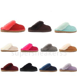 2023 New Kids Boy Girl Children Mini Snow Sheepskin Plush Fur Short Ankle Soft Comfortable Keep Warm Boots size 21-35