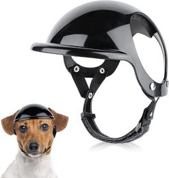 Other Dog Supplies ATUBAN Small Pet Dog Helmet with Ear Hole Motorcycle Dog Helmet Multi-Sport Dog Hard Hat Outdoor Bike Doggy Cap for Dogs and Cat 231207