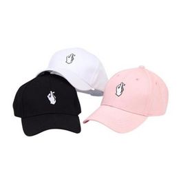 Love Gestures Finger Embroider Golf Baseball Cap men women snapback hat Heart Love Sun Truck Hat286m