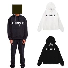 Purple Brand Mens hoodies designer hoodie classic printed hoodie Womens crewneck sweater American street style