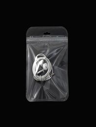 12517cm Clear Zip Lock Plastic Packaging Pouch Hang Hole Bag Retail 100pcslot Resealable Transparent Grocery Cosmetic Storage P7320696