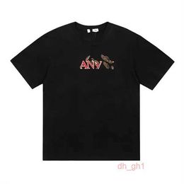 Lanvin Hoodie Men's T-shirts Top Quality Lanvin Mens Angel t Shirts Short Sleeves Palm Embroidery Anti Wrinkle Fashion Casual Men Clothing Lanvins B4OI