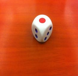 10mm Mini 6 Sided Shaker Dice D6 Normal Dice Red Blue Point Dice White Bosons Board Game Playing Dices Accessories N372105658