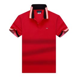 Roupas de grife mens polo camisa coelhos padrão camisas ajuste clássico negócio talão algodão minimalista super versátil estilo top homens moda camisa top ásia tamanho m xxxl