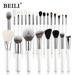 Makeup Brushes BEILI Makeup Brush Set with Holder and Sponge Makeup Tools Foundation Eyebrow Eyeshadow Brushes Kit with Make Up Puff 24-42pcs 231202