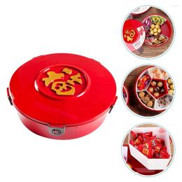 Dinnerware Sets Dessert Containers Lids Year Wedding Fruit Plate Pastry Platter Storage Decorate Tray